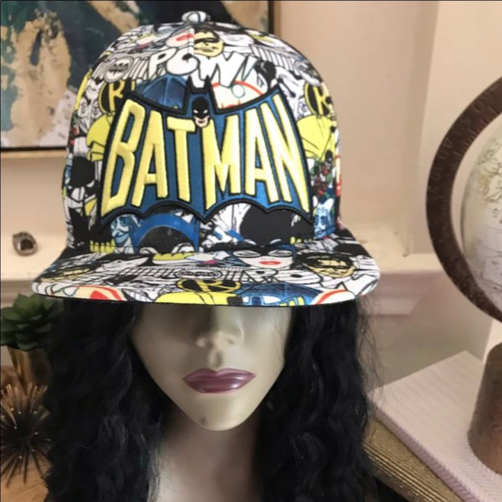 Multicolored Disney Batman cap 🧢